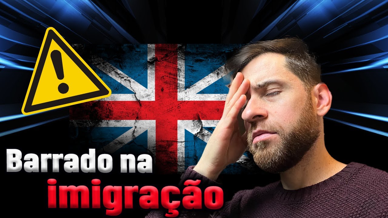 Brasileiro barrado na imigração de LONDRES  e mandado para FRANÇA - Entenda o porquê