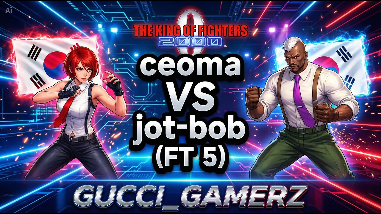 The King of Fighters 2000 - ceoma - VS - jot-bob ( FT 5 ) #games