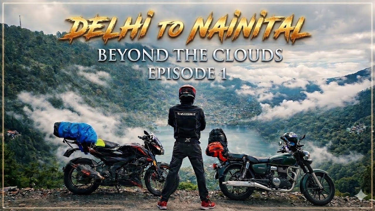 Delhi To Nainital | Bike Road Trip | Beyond The Clouds 