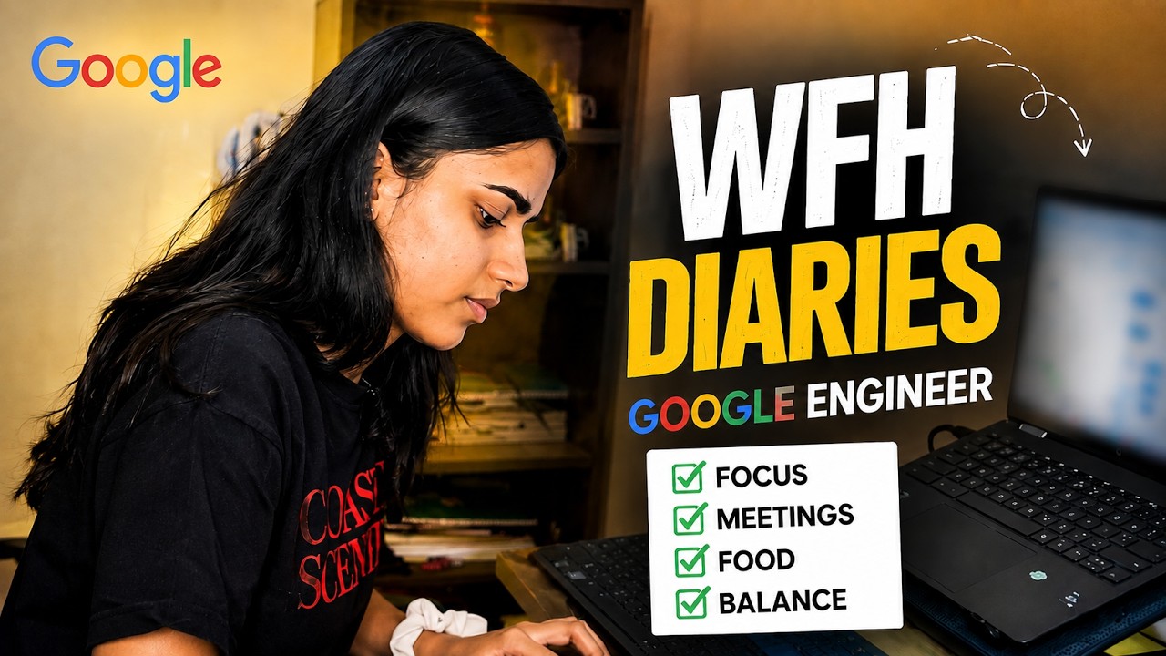 Working from Home as a Google Software Engineer | Interview + Work + Sports