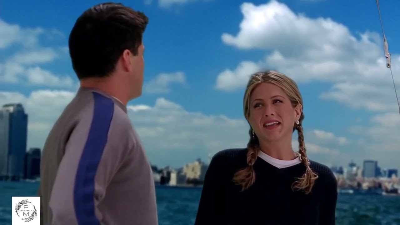 Friends | Rachel teaches Joey how to sail a boat.