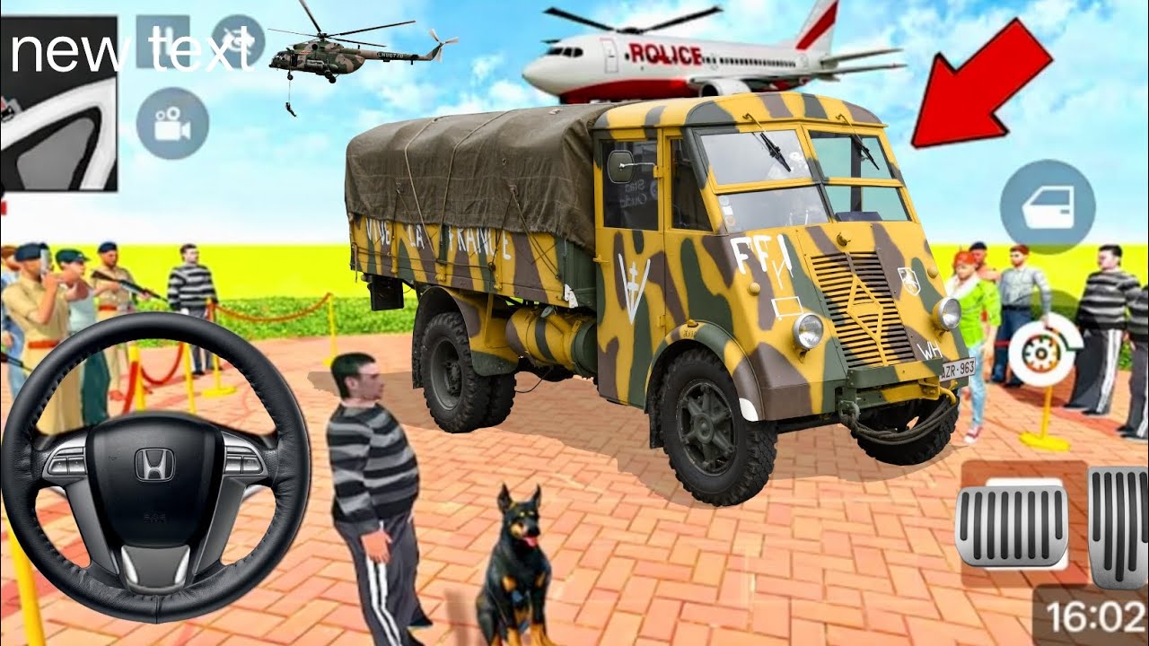 🤑Indian Thift Auto Simulator😍Indian Showroom Purchase😲Modified Monster GunArmy truck And Bike🥰Game