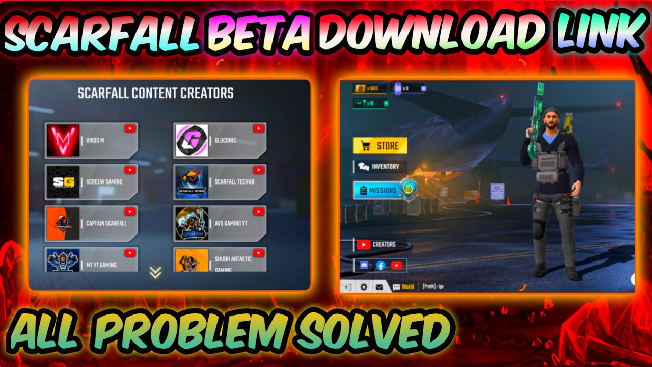 How to Download Scarfall Beta | ScarFall Beta Download Link | scarfall Beta problem solved