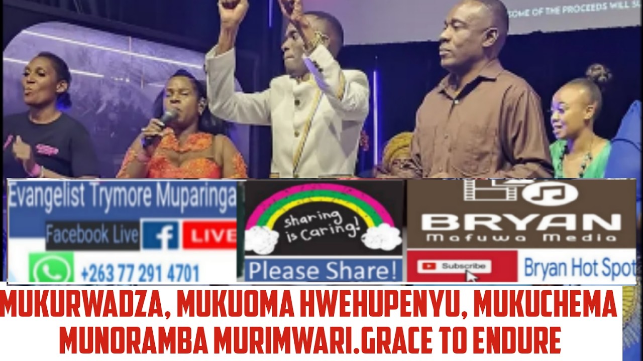 Mukurwadza, mukuoma kwazvo, mukuchema, Munoramba muriMwari.Grace to endure - Evangelist T Muparinga