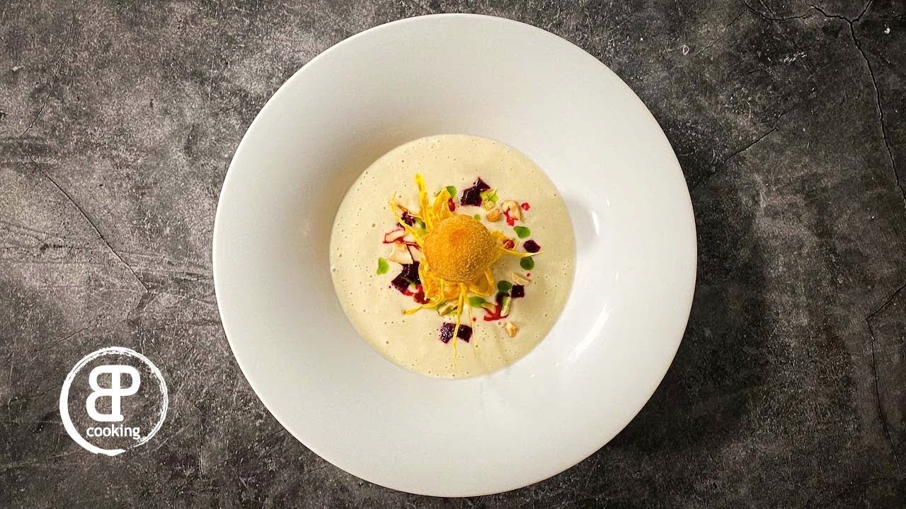 Suppe von der Petersilienwurzel mit 