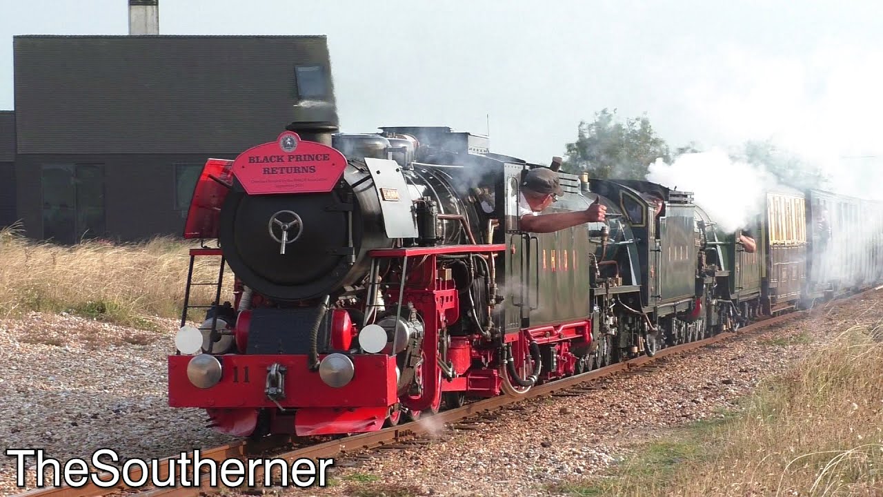 Romney, Hythe & Dymchurch Railway - 'Black Prince Returns' 04/09/2021