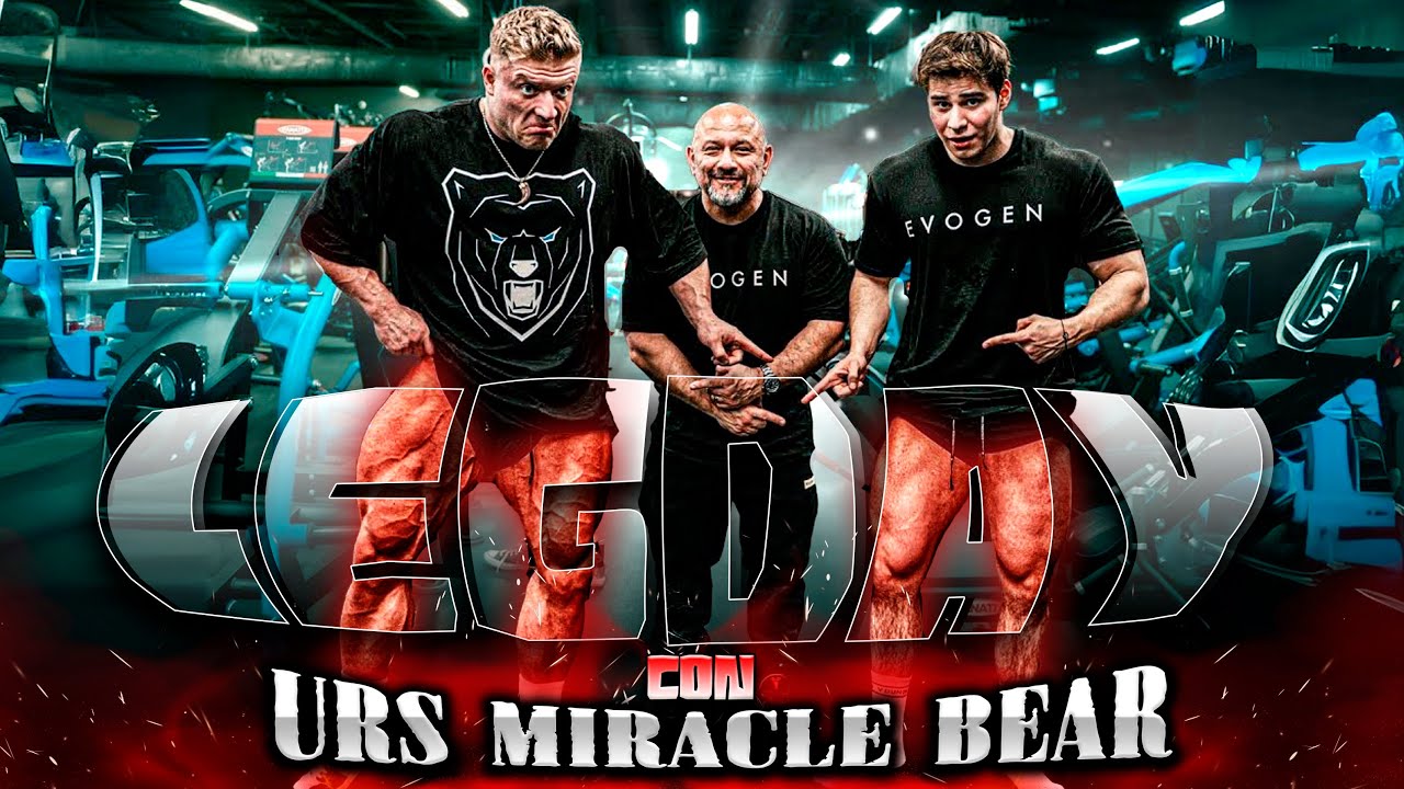 El entrenamiento más intenso de mi vida con URS Miracle bear y HANY Rambod