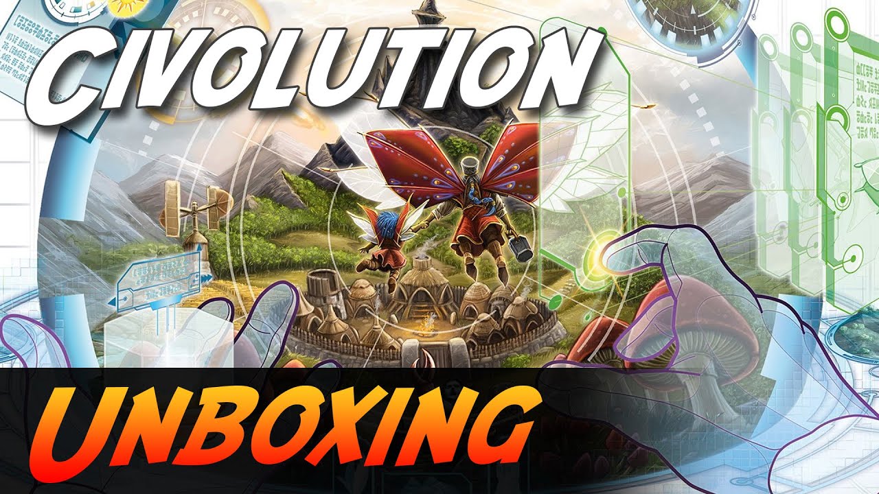Civolution - Brettspiel Unboxing (Deep Print Games)