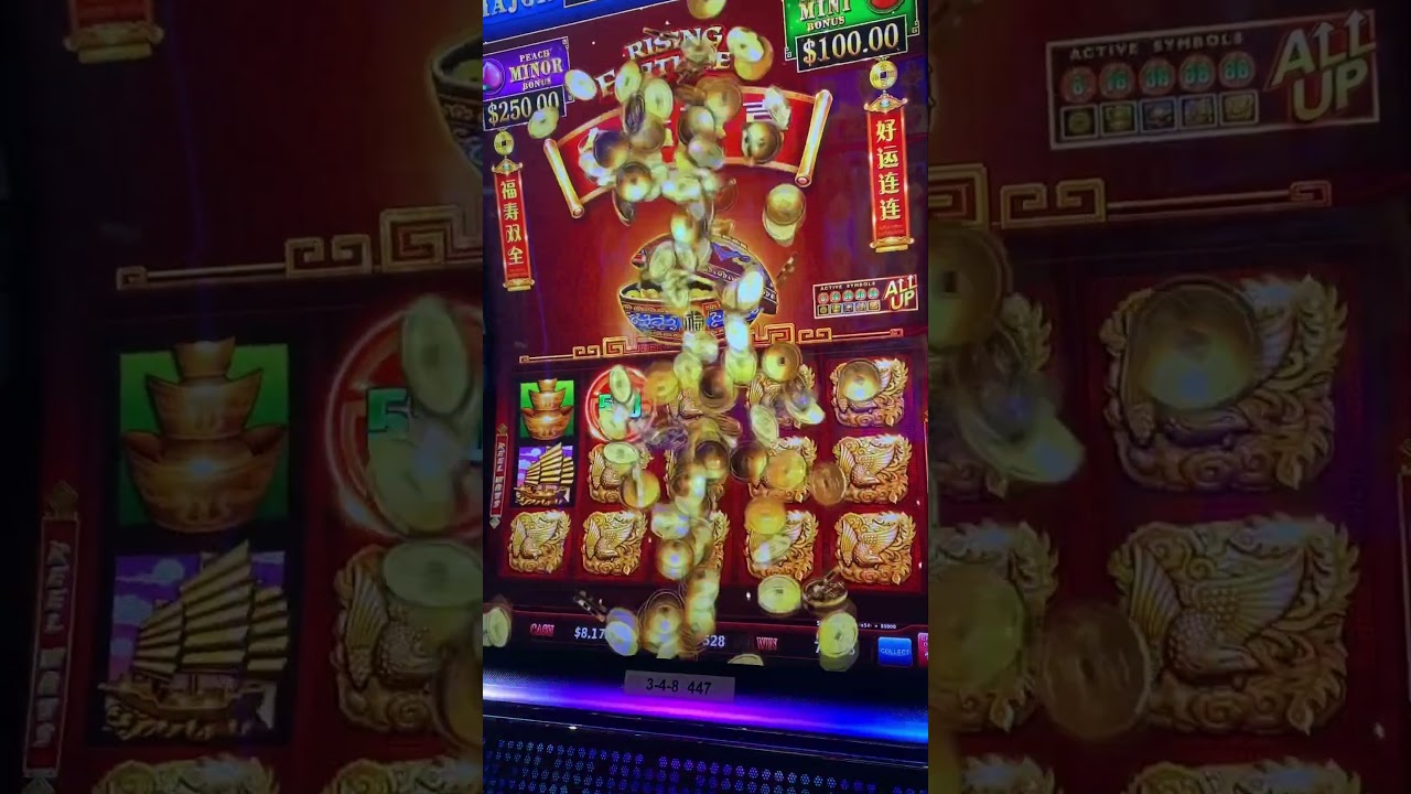 Rising fortunes awesome line hit ! Max bet .