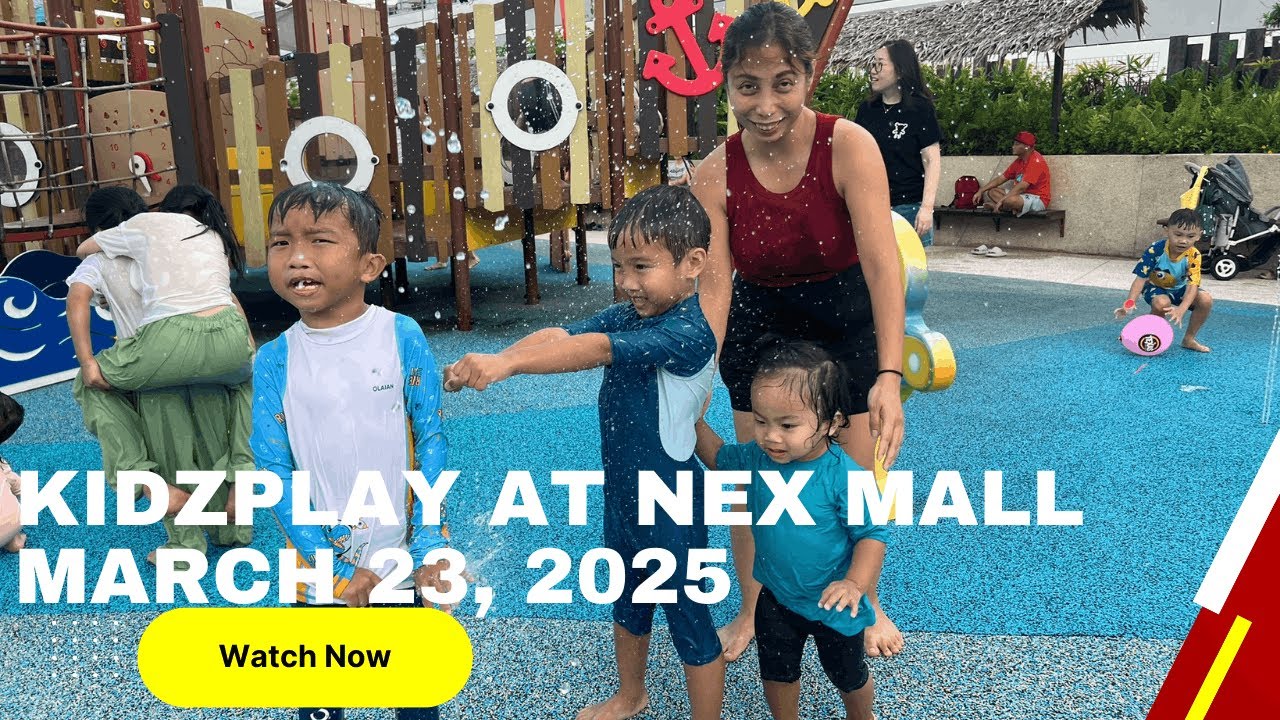 ENJOYING AT KIDZLAY NEX MALL SINGAPORE | 23 MAR 2025
