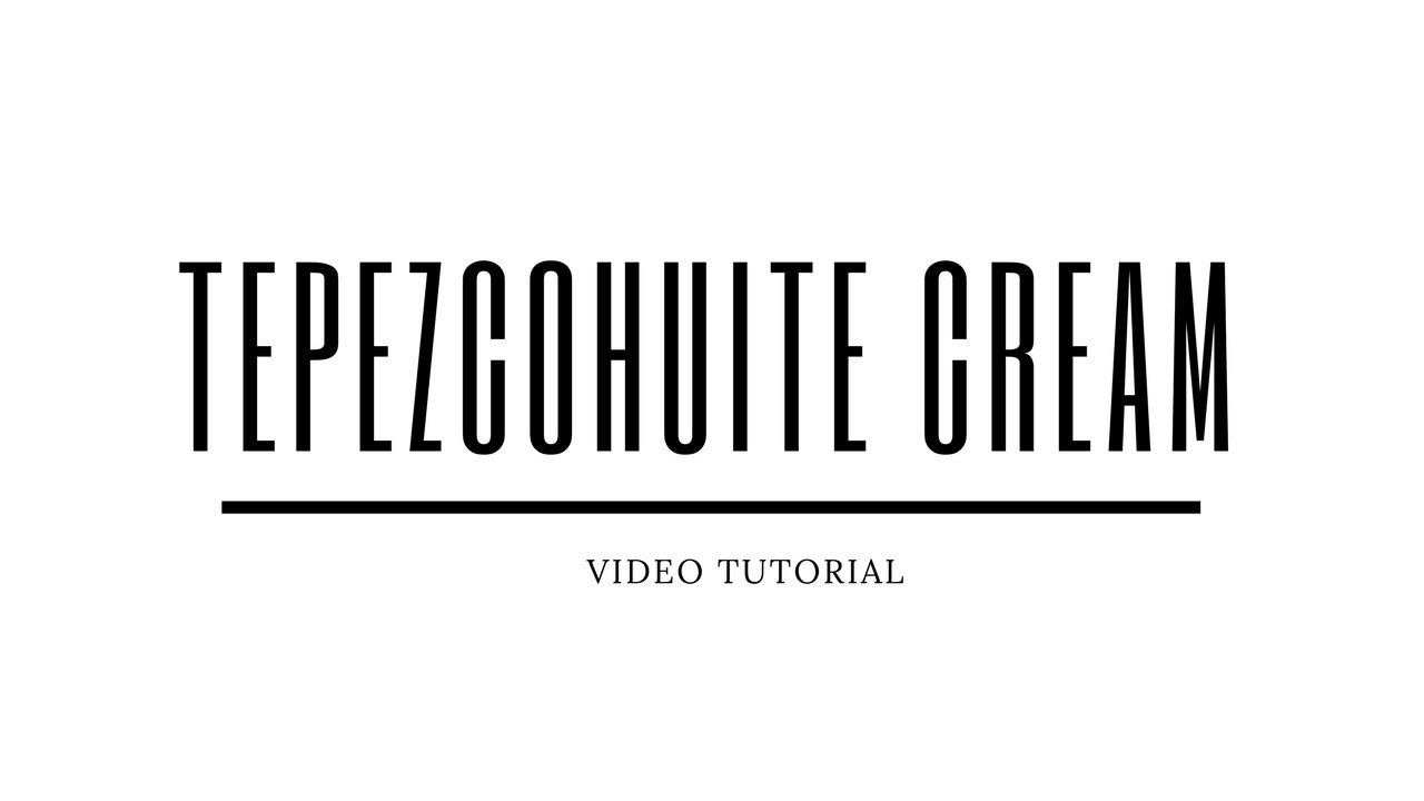 Tepezcohuite Cream with Aloe, Honey, Mango and Vitamin C By ASDM Beverly Hills