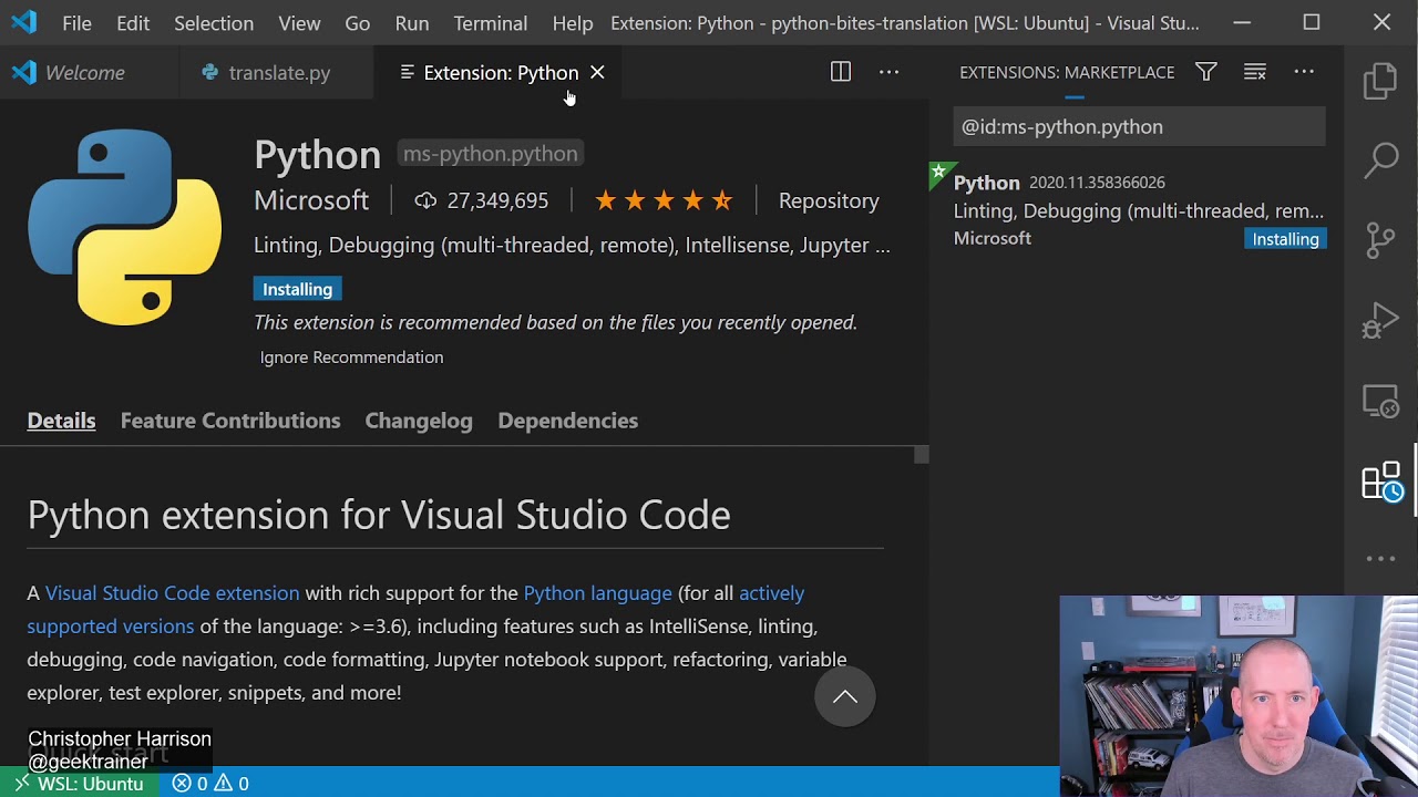 Text translation in a few lines of Python with Azure Cognitive Services