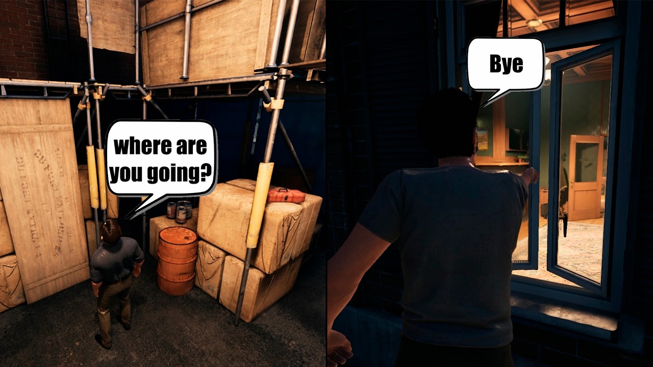 I Tried to Escape Alone and Left My Partners 🤣 | A Way Out Part 1