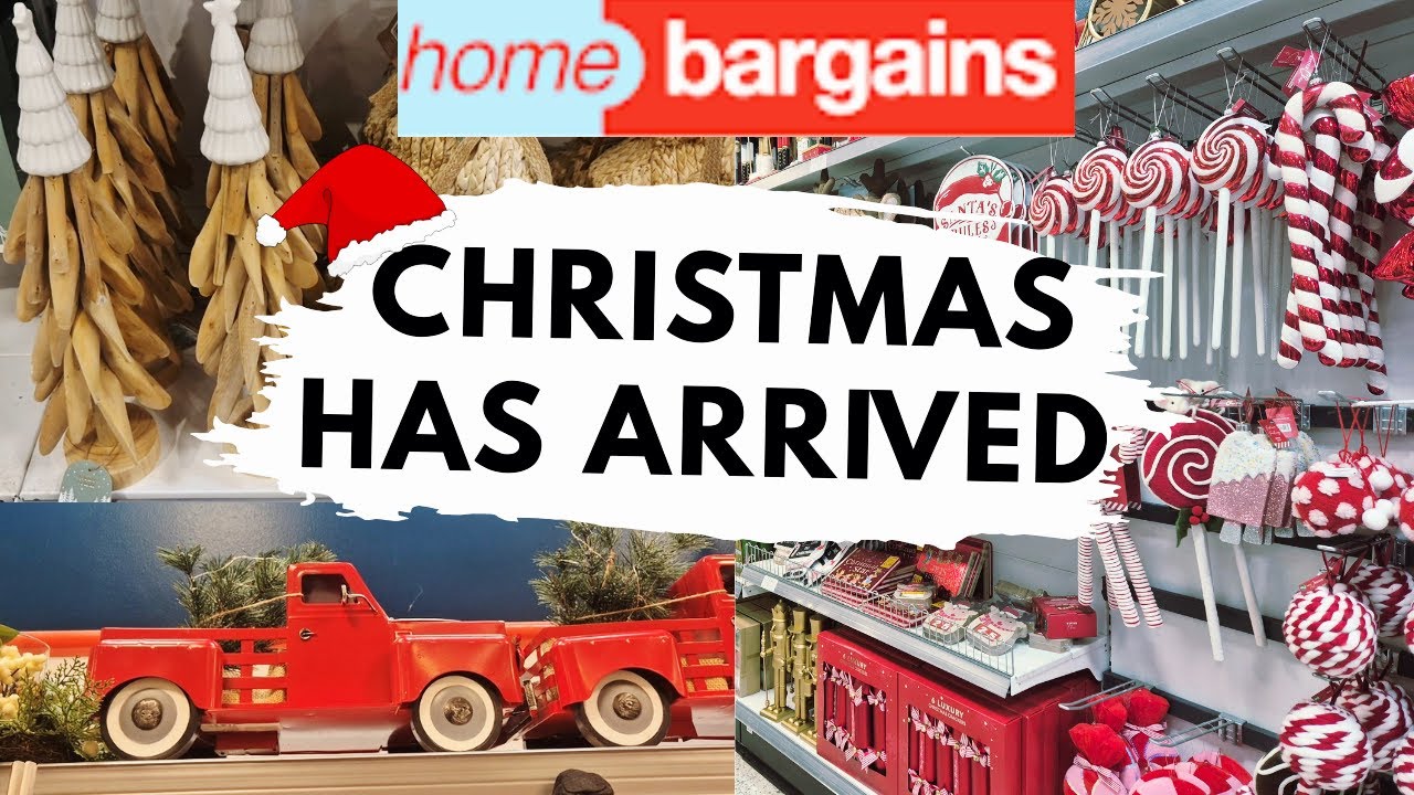CHRISTMAS 2025 HAS ARRIVED AT HOME BARGAINS! NEW ARRIVALS IN STORE 🎄