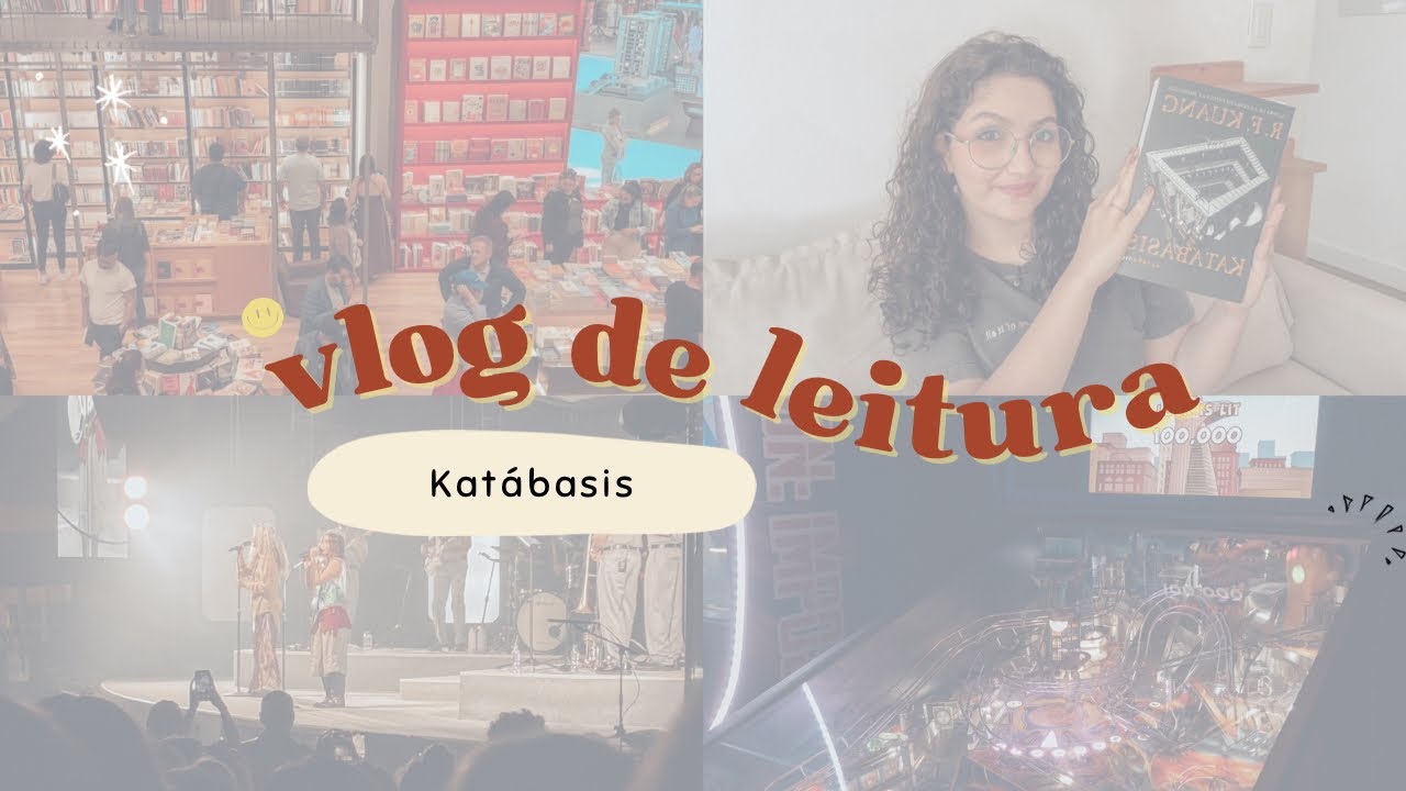 Vlog #20 | uma tentativa de vlog sobre Katábasis ☕️