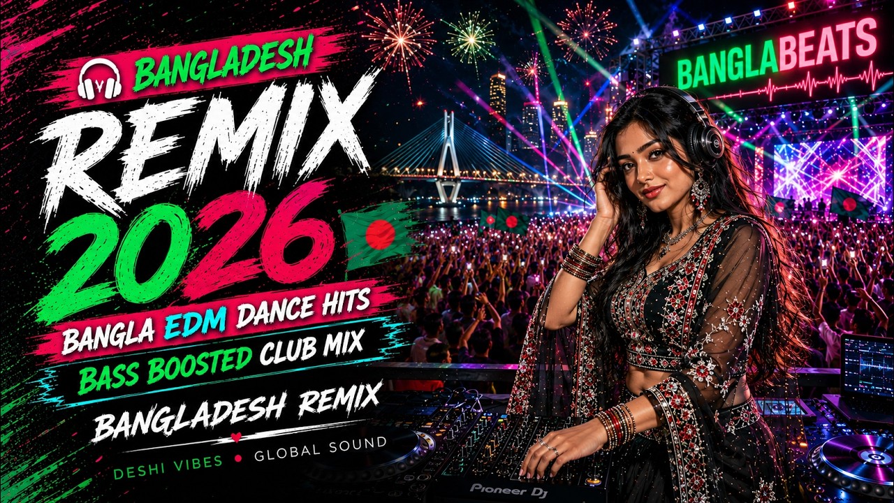 🎧 Bangladesh Remix 2026 💥 Bangla EDM Dance Hits | Bass Boosted Club Mix