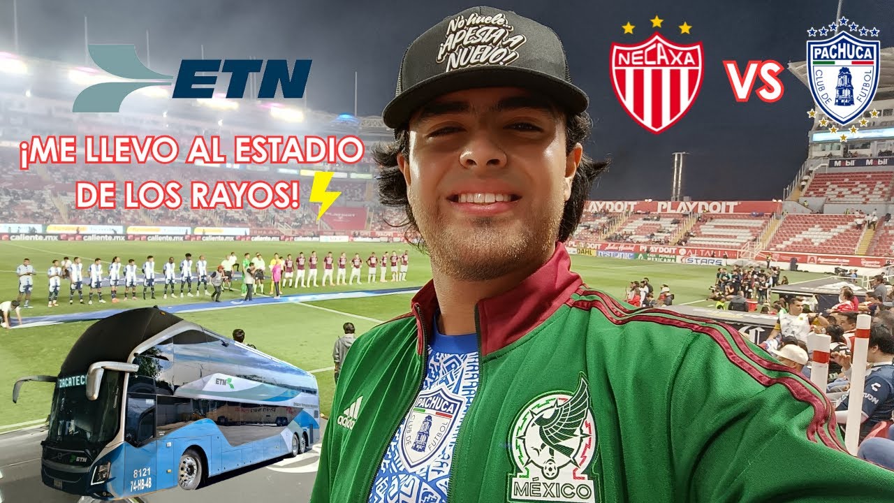 ETN ME INVITÓ AL PARTIDO DEL NECAXA 🟥⬜️⚡/ Hasta Aguascalientes con 'La Linea Mas Comoda'