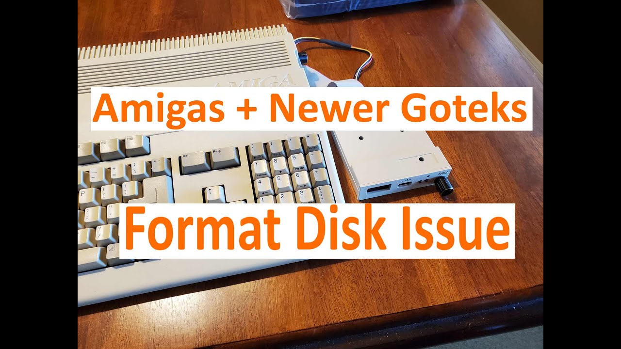 Gotek + Amiga Format Disk Issue