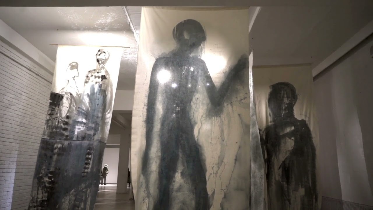 Contemporary installation &ldquo;Pseudo People&rdquo; The artist Solongo Tseekhuu
