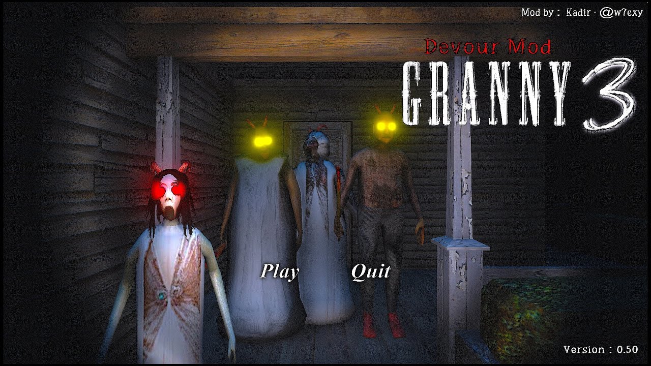 CAN I ESCAPE FROM GRANNY 3 DEVOUR MOD - Full Game play !