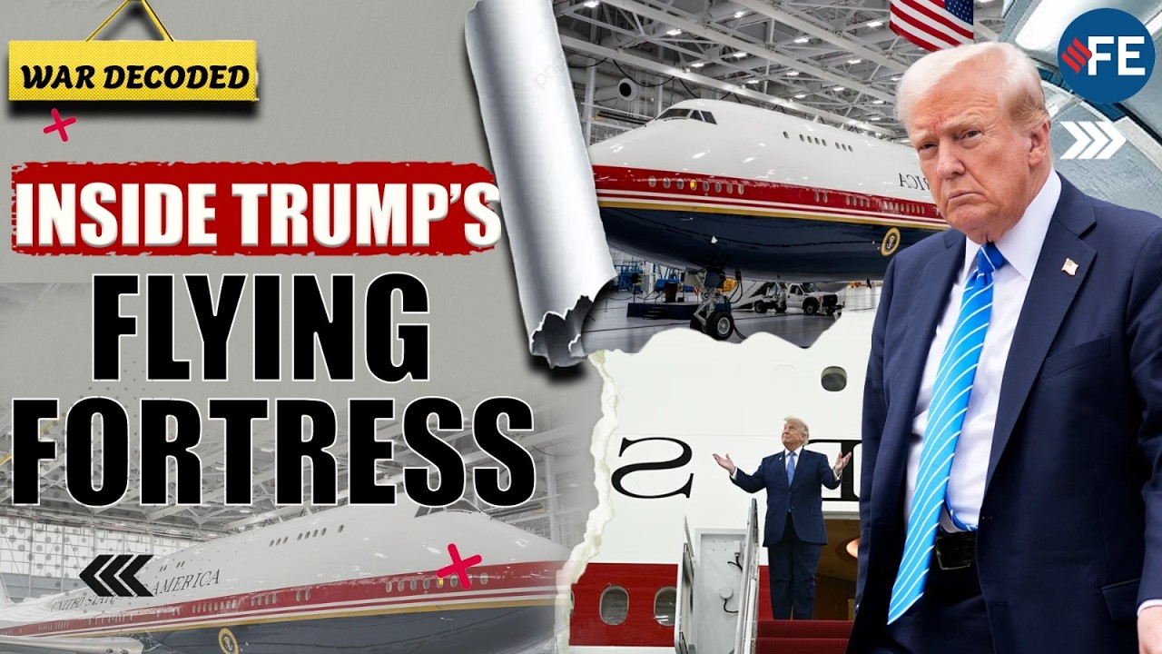 Donald Trump&rsquo;s New Air Force One: Inside Qatar&rsquo;s $400M Flying Fortress | War Decoded