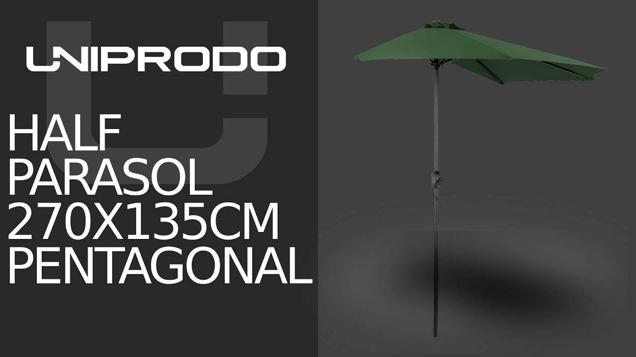 Half Parasol UNIPRODO | Product presentation