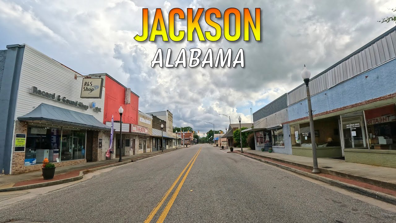 Jackson Alabama Driving Through