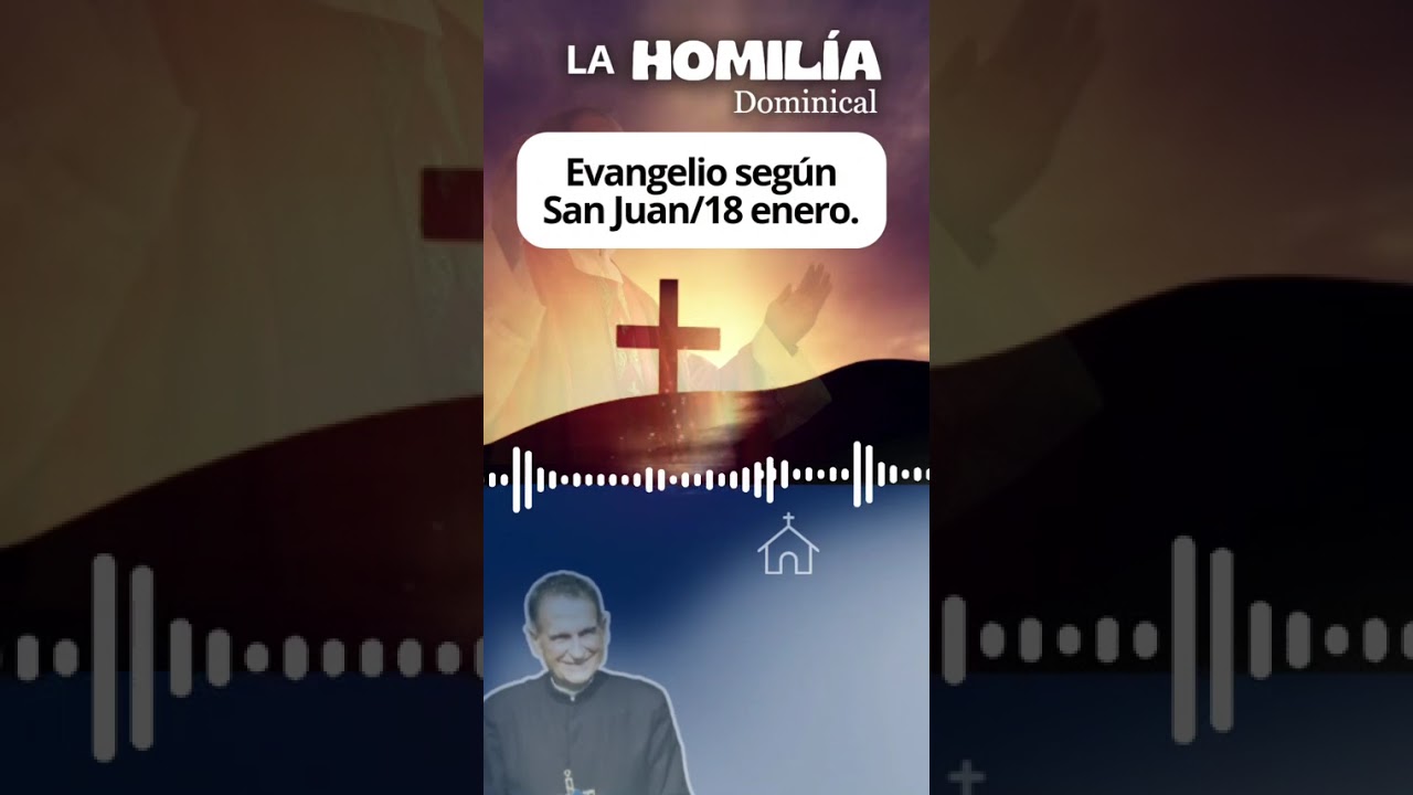 HOMILIA DOMINICAL 18 ENERO SEGÚN SAN JUAN.