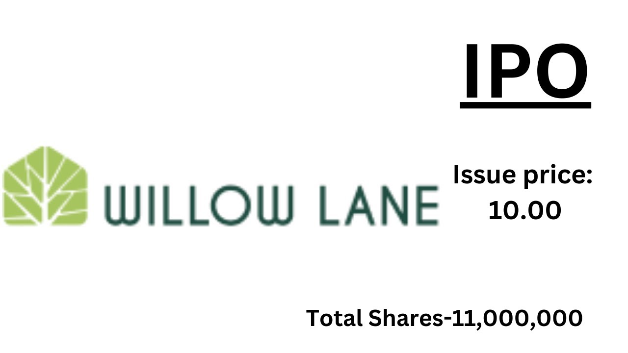 Willow Lane Acquisition Corp. | WLACU IPO | Detailed Review & Analysis