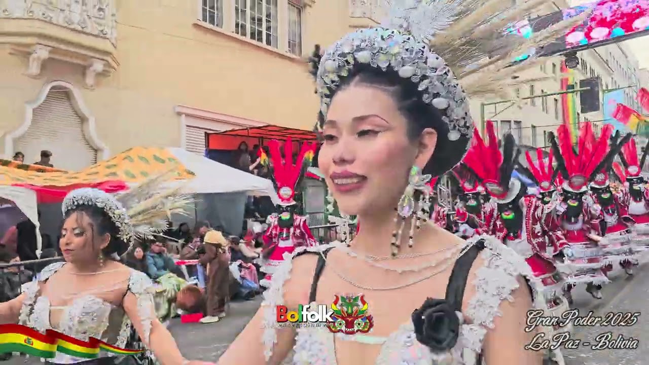Morenada Rosas de Viacha Los Lejitimos - Gran Poder 2025 - Morenada Danza de Origen Boliviano