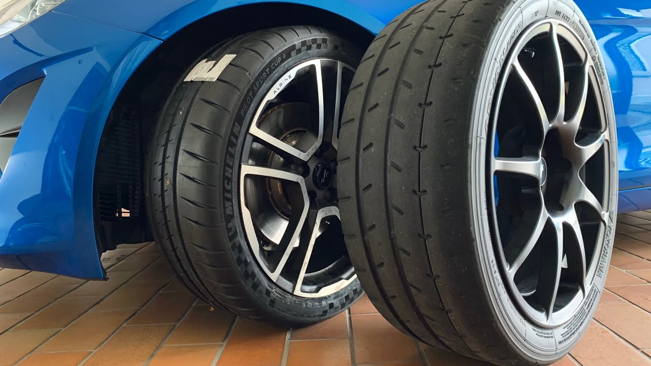 Alpine A110 - Gomma da 225 anteriore? (Extra size for front tyres)