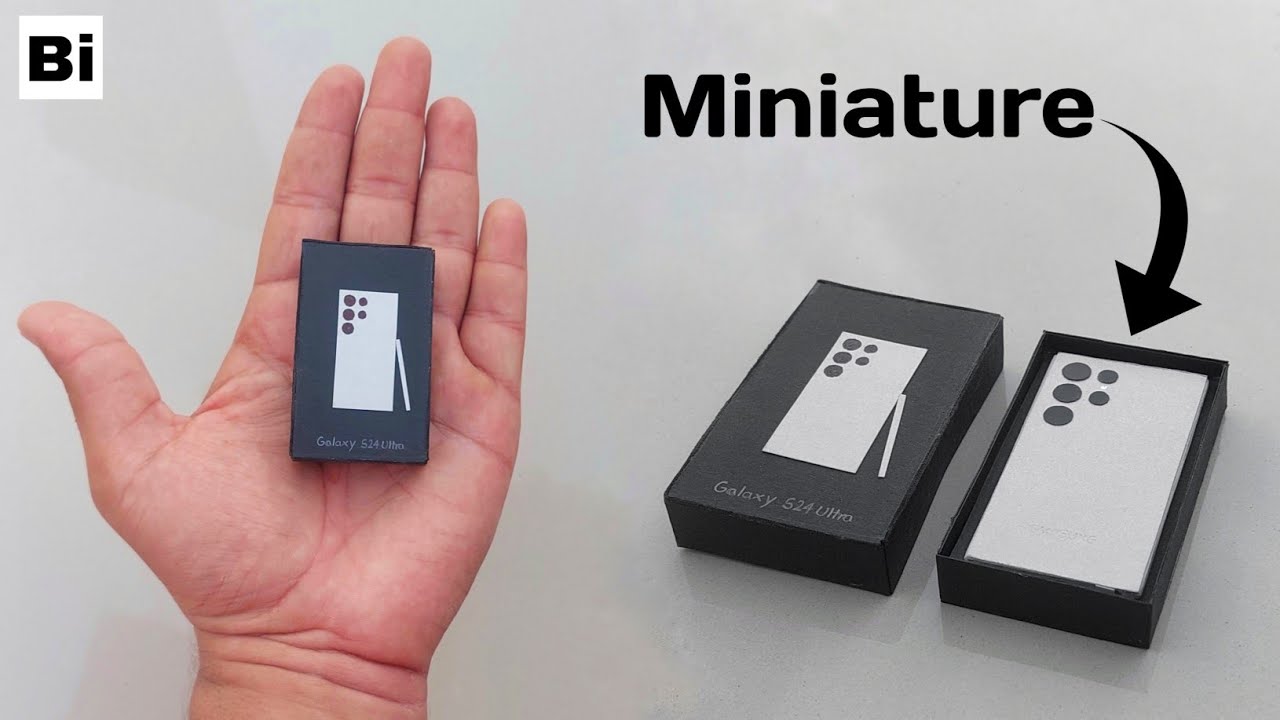Samsung Galaxy S24 Ultra Miniature Edition | How to make a Phone😱