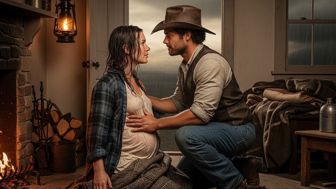 Her Mother-In-Law Cast Her Out Pregnant In A Storm, The Cowboy Took Her In And Loved Them Both