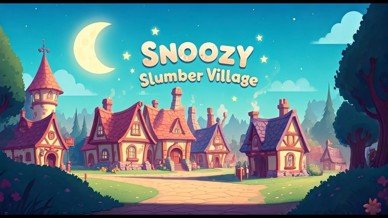 Sleep Meditation for Kids THE SNOOZY SLUMBER VILLAGE Bedtime Story for Children