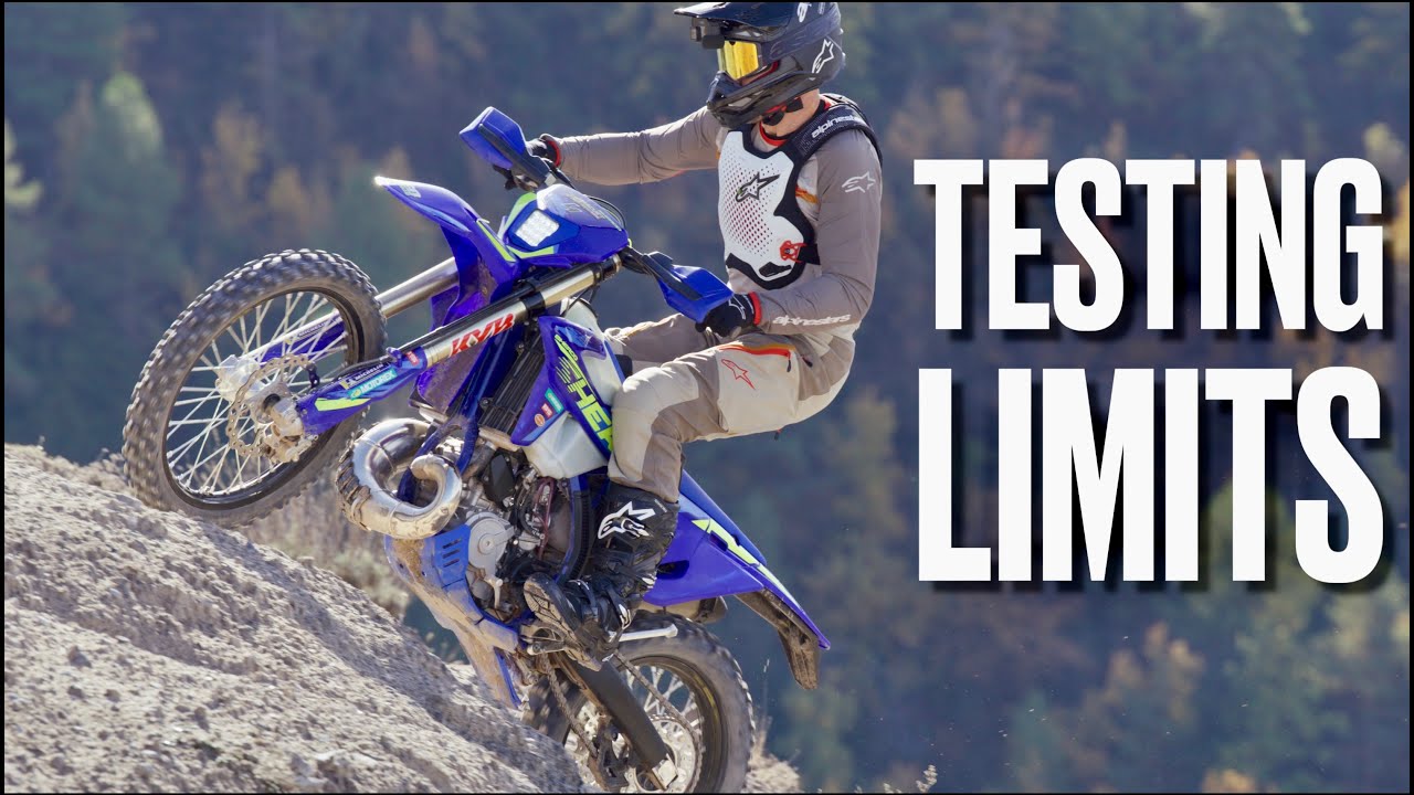 Мне трудно подняться на этот холм в Испании | Sherco SE 300