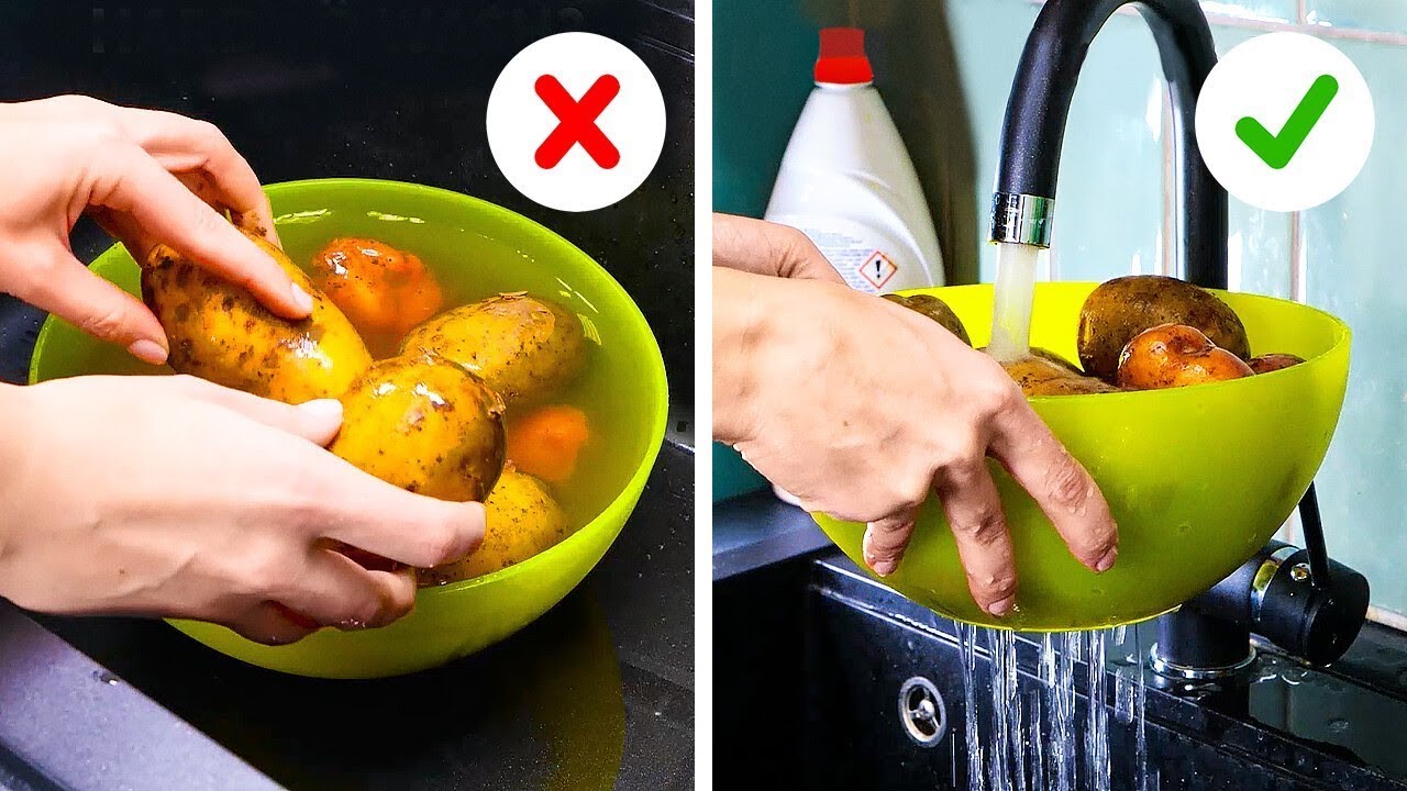 الطبخ كمحترف 🧑‍🍳✨ حيل طعام عبقرية وأسرار مطبخ مذهلة! 🍳