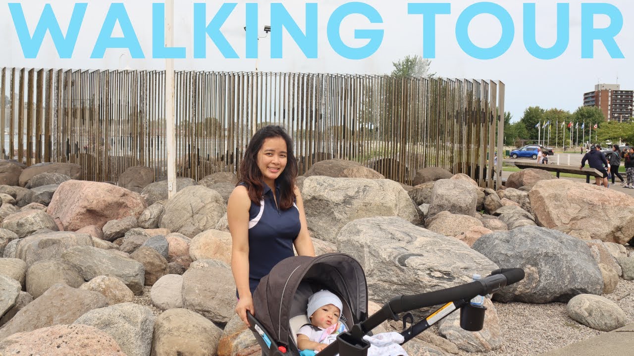 Travel Vlog From Toronto| Walking Tour At Sarnia&rsquo;s Downtown & Parks| Buhay Sa Canada