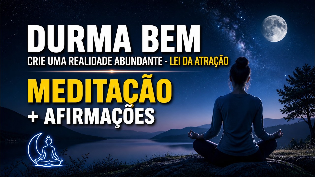 MEDITAÇÃO PARA DORMIR : CRIE UMA REALIDADE PRÓSPERA E ABUNDANTE - LEI DA ATRAÇÃO