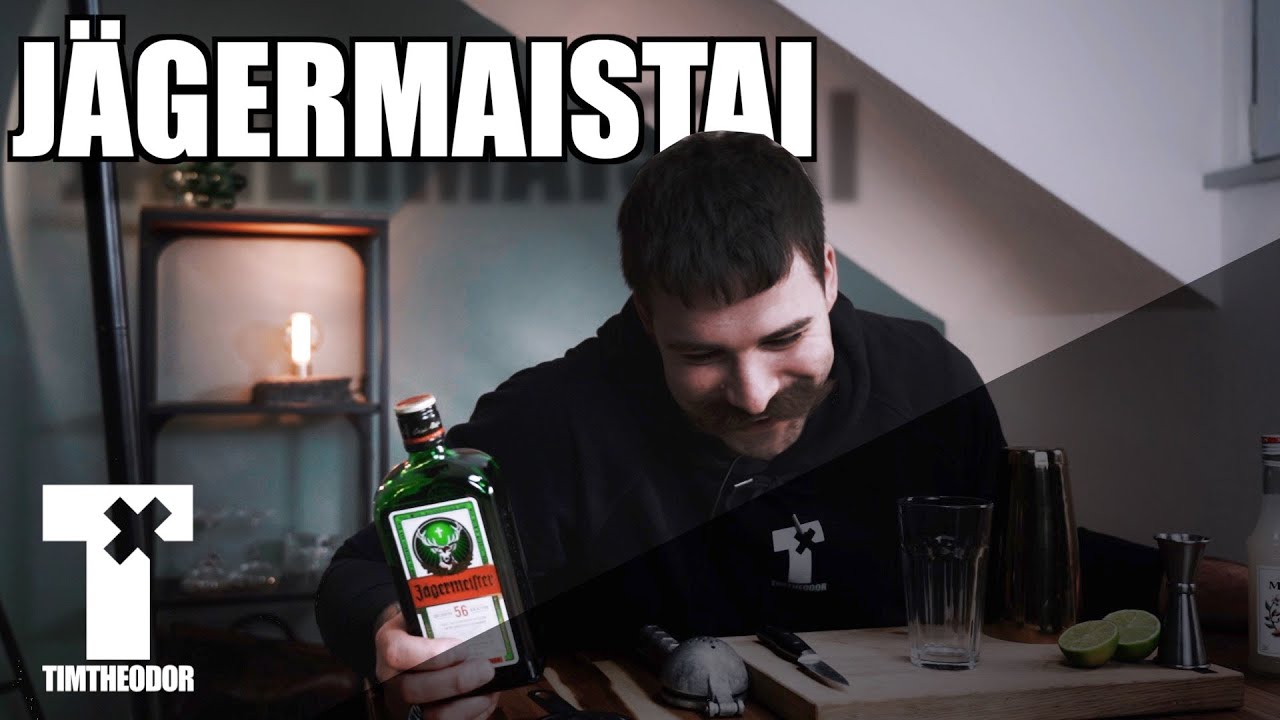 Mit 4 Zutaten zum fruchtigen Jägermeister-Cocktail!! TIMTHEODOR erklärt 🦌