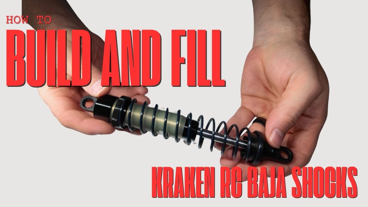 How-to build and fill the Kraken RC Baja Shocks