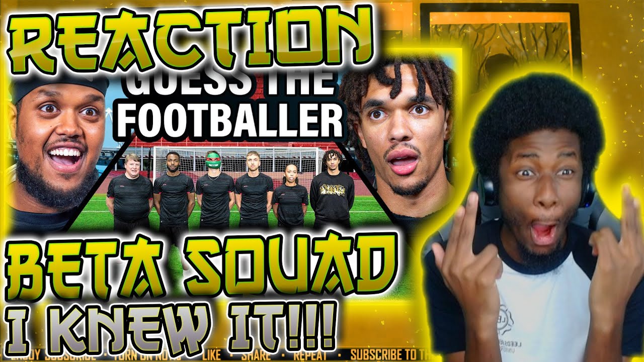 ️⚽️🤷🏿‍♂️ GUESS THE FOOTBALLER Ft Trent Alexander-Arnold [REACTION] | MLC Njiesv2🥷🏿