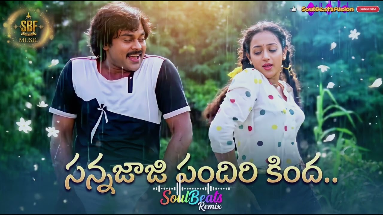 Sannajaji Pandri Kinda - Remix  | Chiranjeevi | Nalini | Sangarshana Movie | Telugu Song