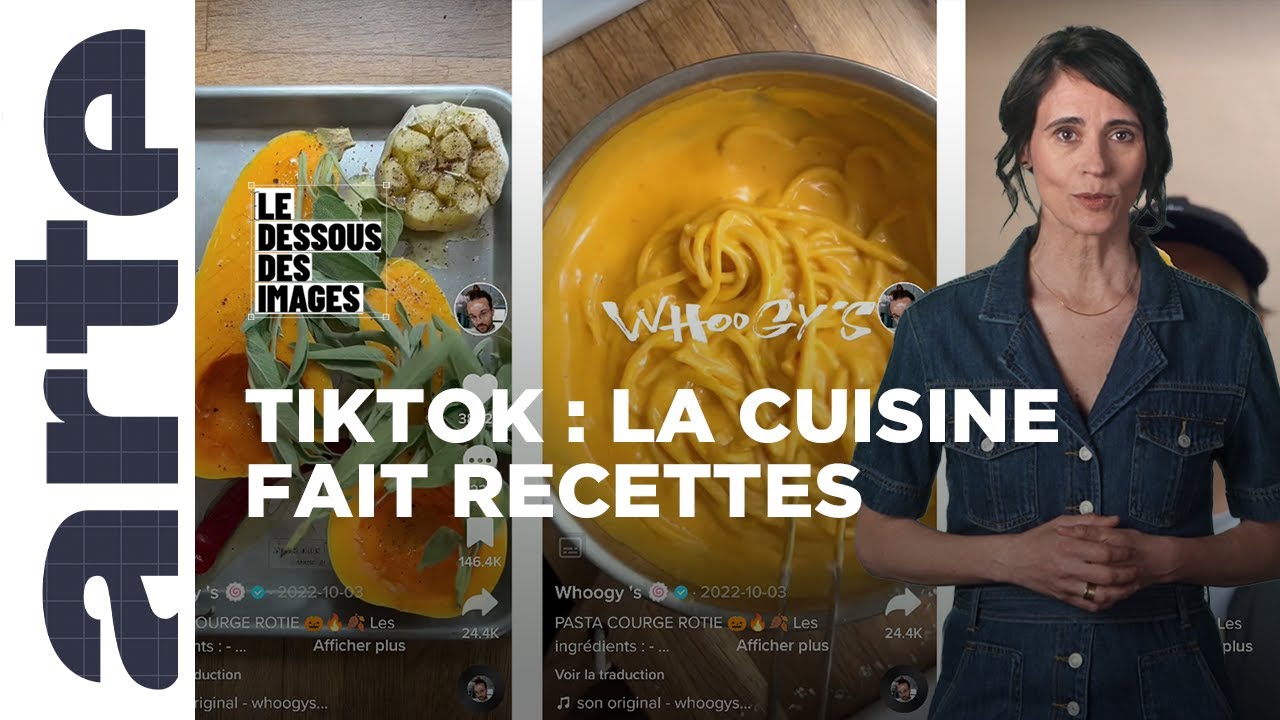 Pourquoi les vid&eacute;os de cuisine fonctionnent si bien sur TikTok ? - Le dessous des images - ARTE