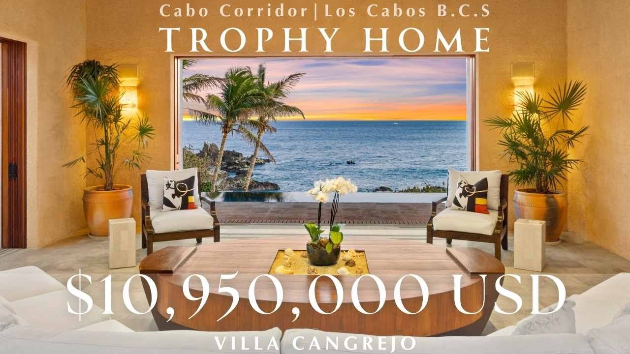 INSIDE $10,950,000 USD Incomparable Oceanfront - Villa Cangrejo | Cabo Corridor, Los Cabos B.C.S
