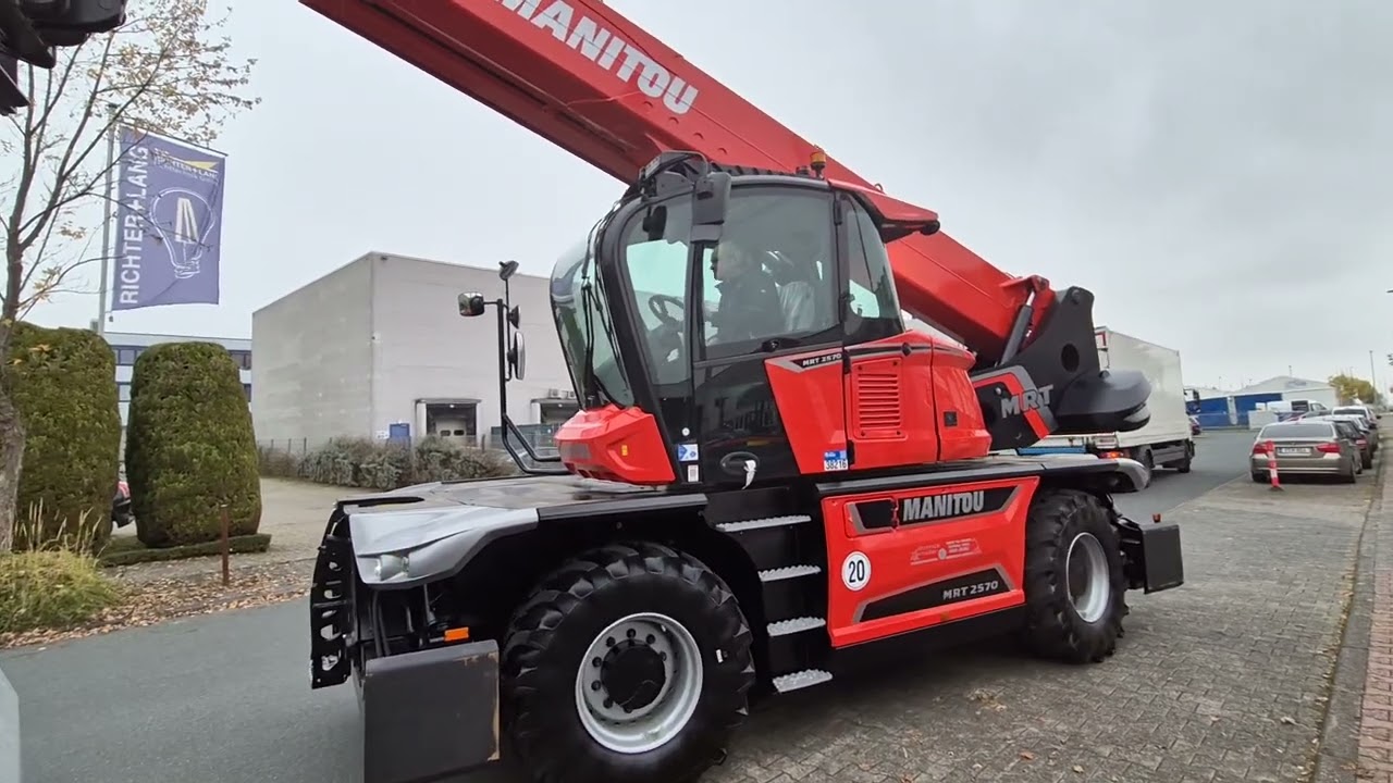 Manitou Rotor Roto Teleskop Stapler MRT 2570. Reichweite 25mtr, Tragkraft 7to.