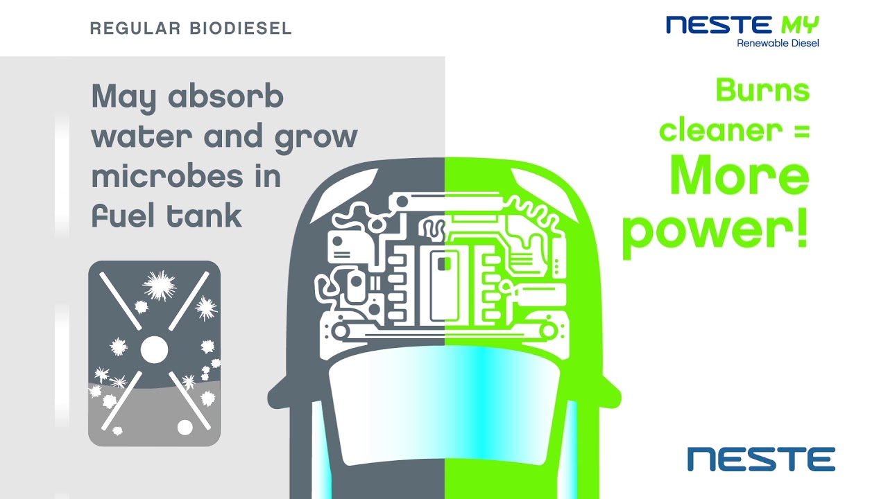 What is the difference between biodiesel and Neste MY Renewable Diesel? Find out!