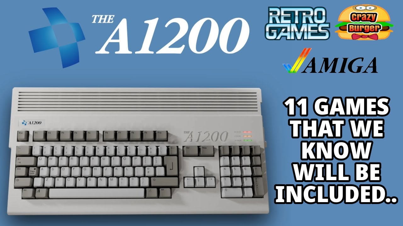A1200 Amiga от Retro Games &mdash; 11 игр, которые, как нам известно, будут включены в игру.