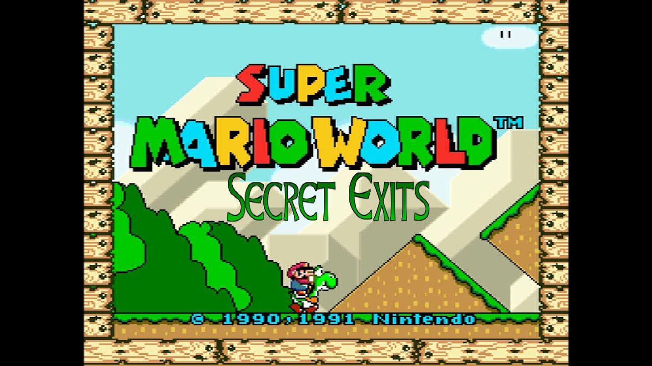 Super Mario World - Vanilla Dome 2 Secret Exit - Red Switch Palace