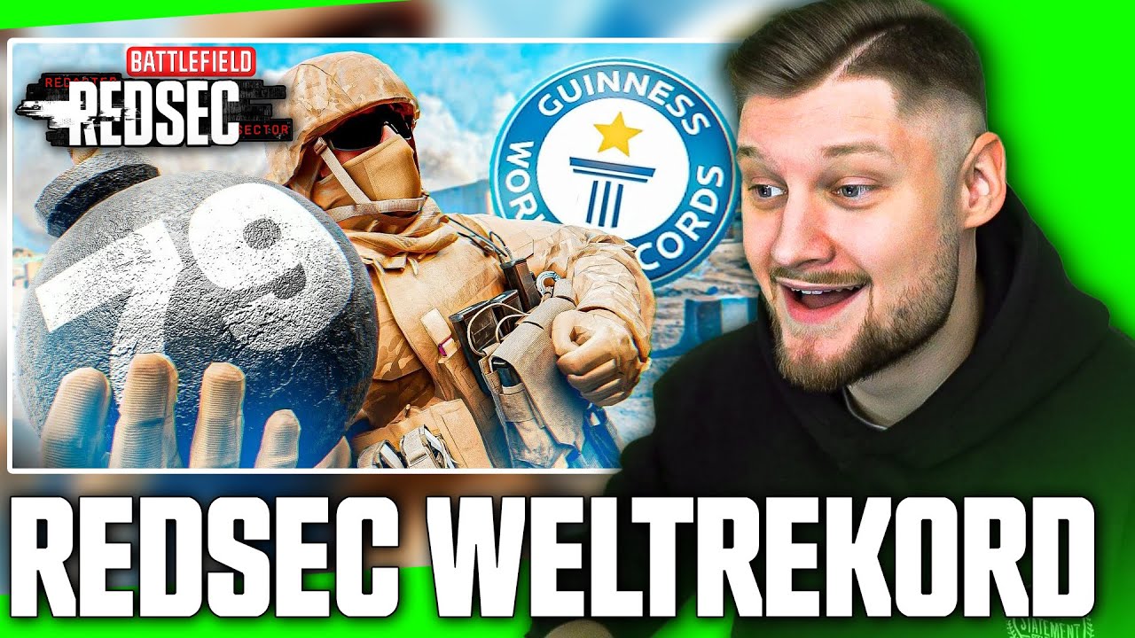 Der BESTE WARZONE SPIELER der WELT bricht den BATTLEFIELD BR WELTREKORD (Redsec)