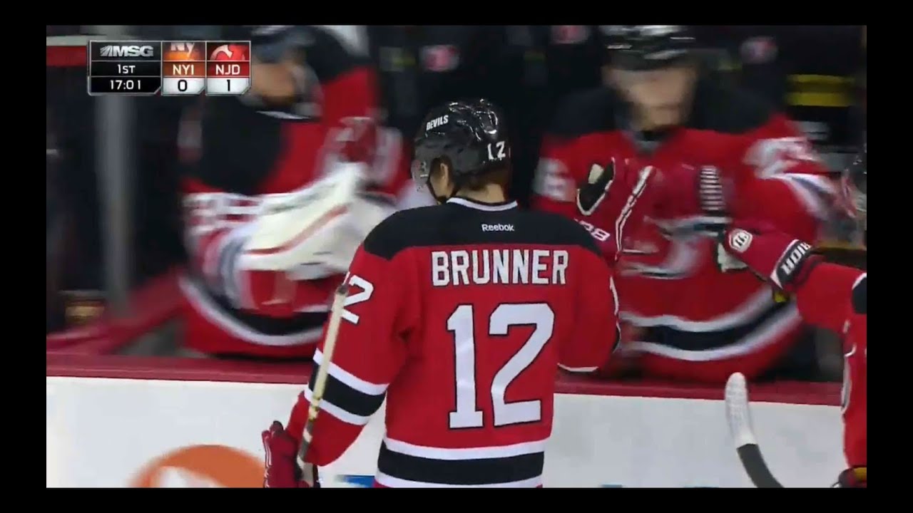 10/04/2013 - Damien Brunner's first Goal for the Devils